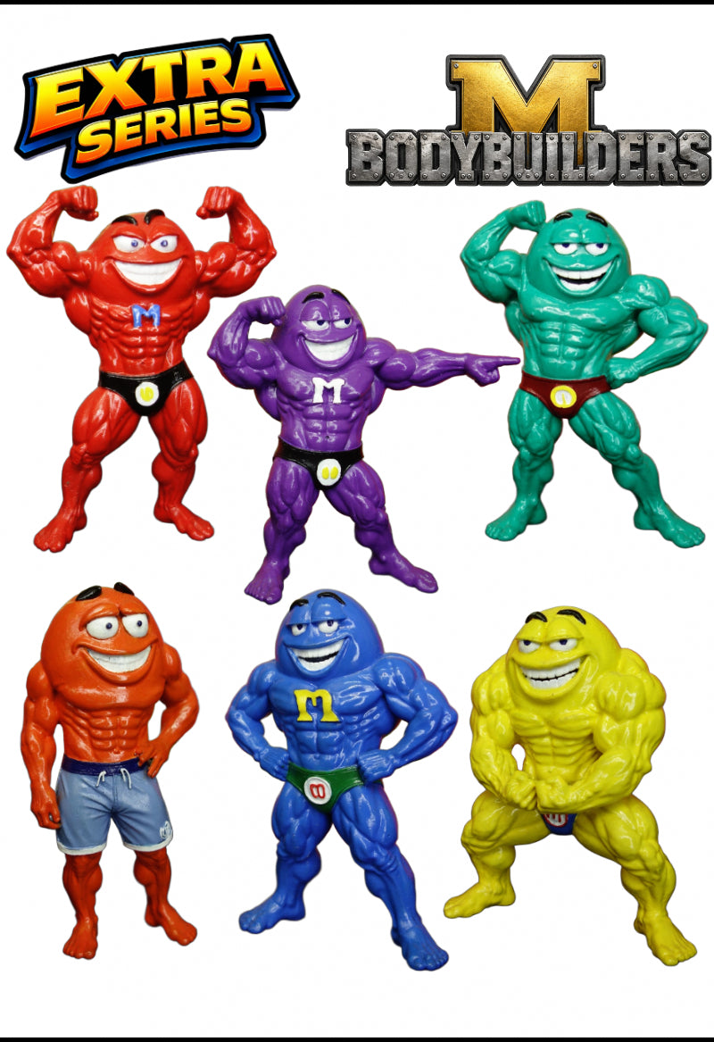 M BODYBUILDERS — Wave 1 Extra Set (6 Figures)