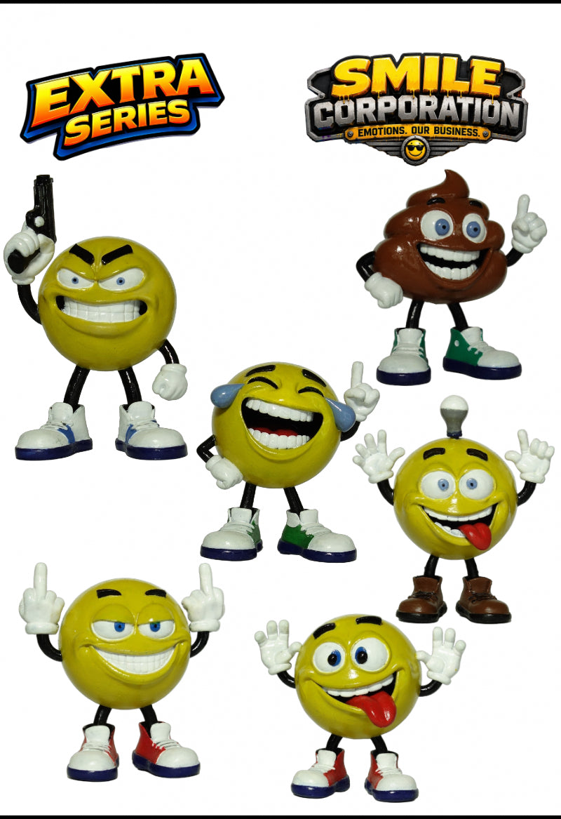 SMILE CORPORATION — Wave 1 Full Set (6 collectible resin figures)