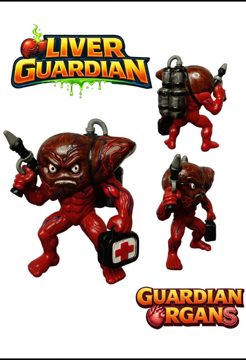 Organ Guardians - Mini Resin Series  (Basic Series 4 Figures) - Wave 1