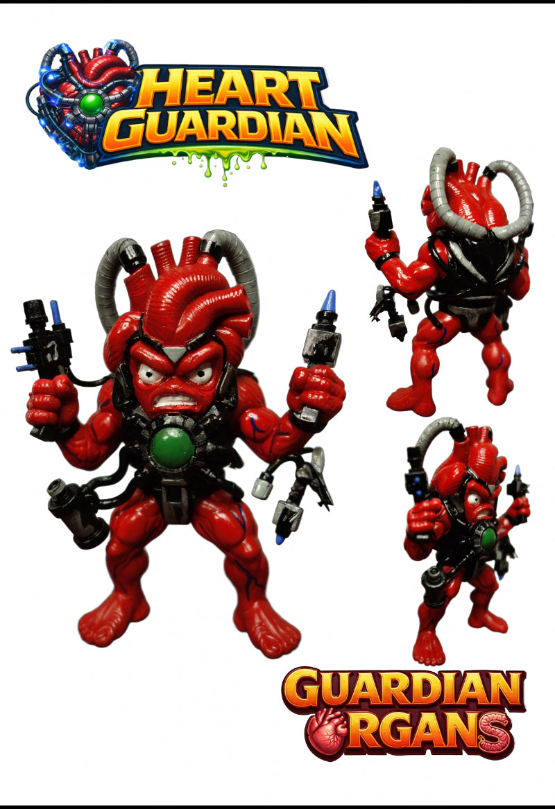 Organ Guardians - Mini Resin Series (Extra Series 6 Figures) - Wave 1