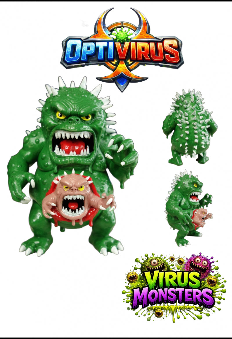 Virus Monsters Mini Series - Basic Set (4 Figures)