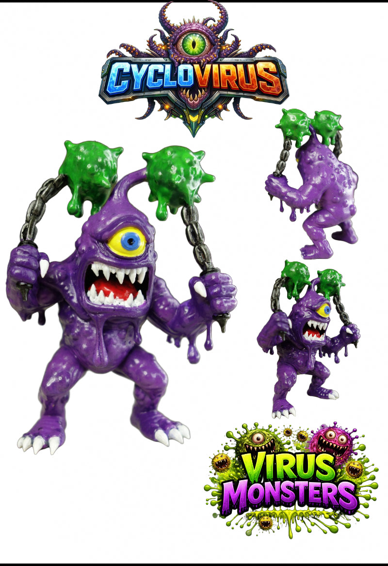 Virus Monsters Mini Series - Extra Set (6 figures) - Wave 1