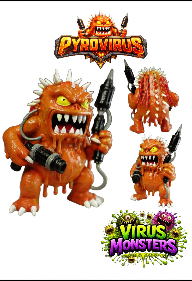 Virus Monsters Mini Series - Extra Set (6 figures) - Wave 1
