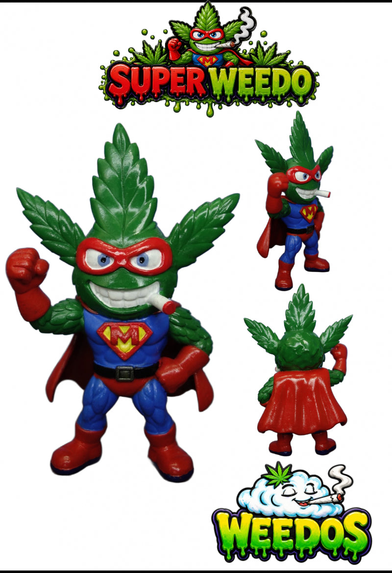 WEEDOS Mini Series – Crazy Weed Heroes Set (6 Figures) – Wave 1