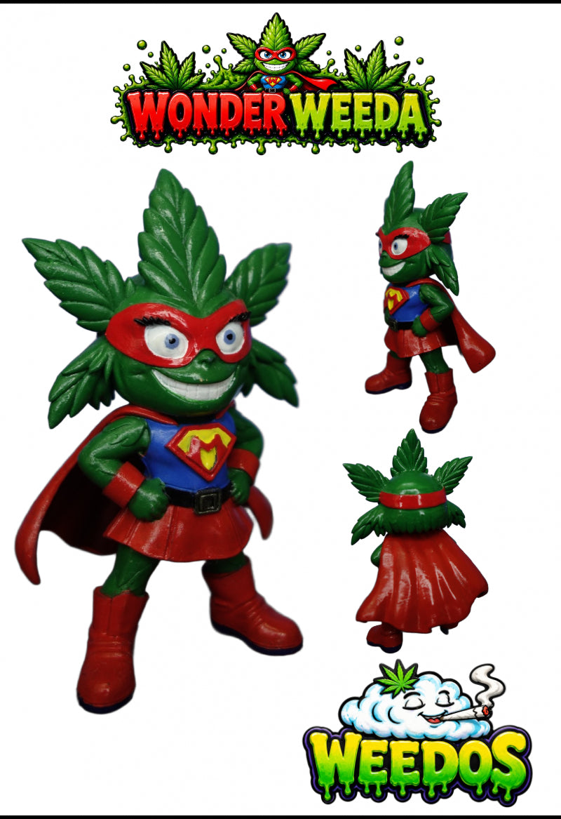 WEEDOS Mini Series – Crazy Weed Heroes Set (6 Figures) – Wave 1
