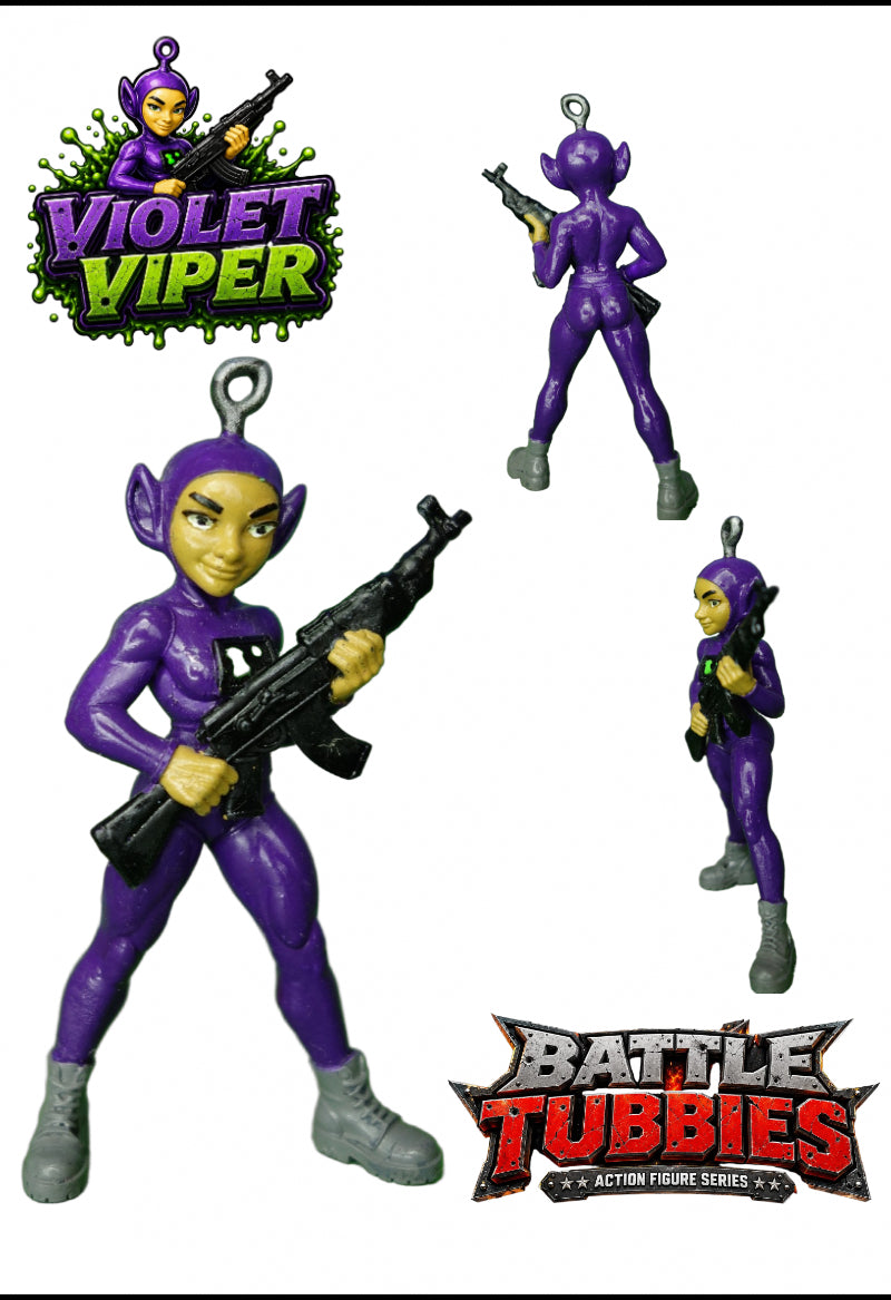 BATTLE TUBIES - Wave 1 Full Set (6 Figures)