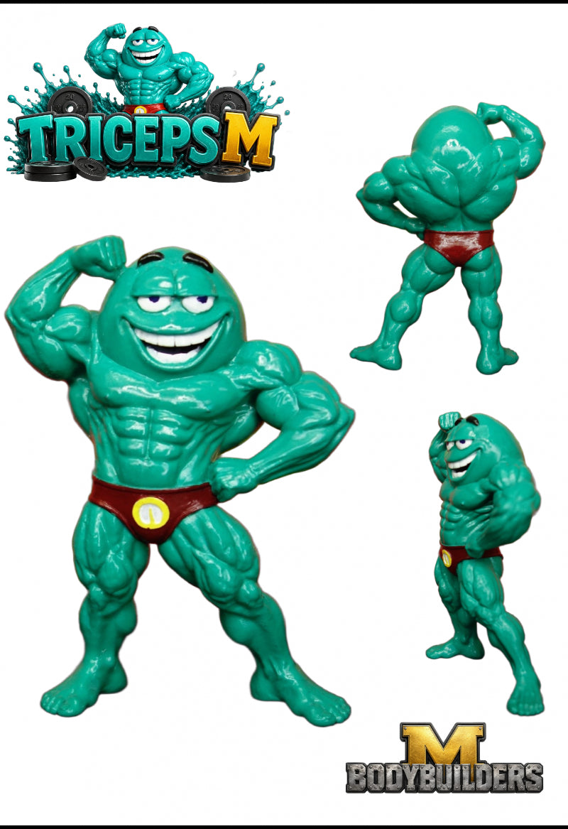 M BODYBUILDERS — Wave 1 Extra Set (6 Figures)