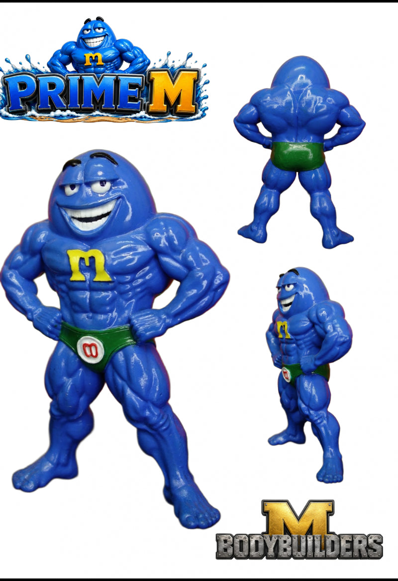 M BODYBUILDERS — Wave 1 Basic  Set (4 Figures)