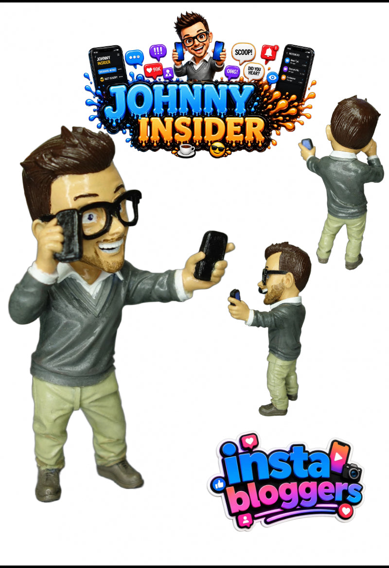 INSTA BLOGGERS — Wave 1 Basic  Set (4 Figures)