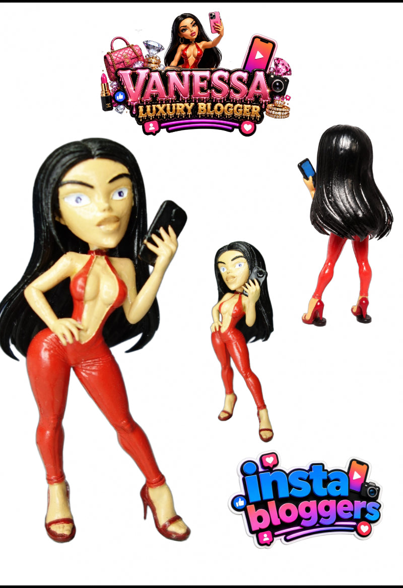 INSTA BLOGGERS — Wave 1 Basic  Set (4 Figures)