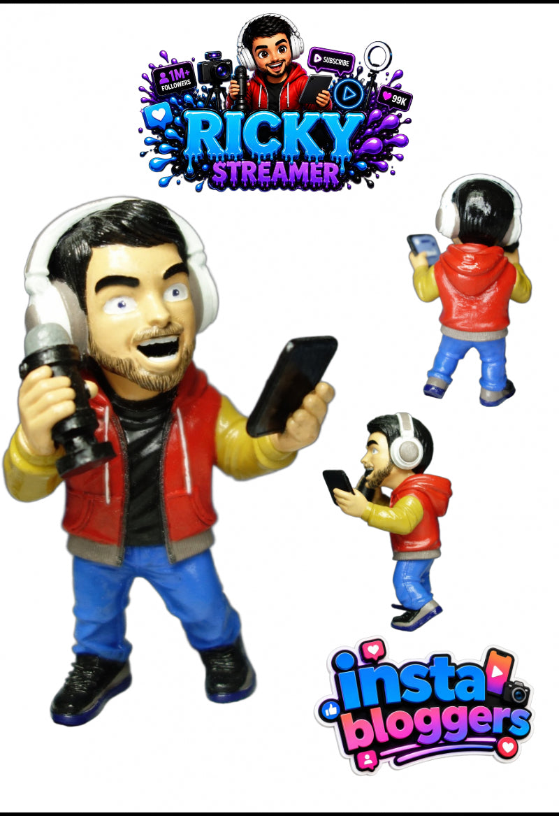 INSTA BLOGGERS — Wave 1 Basic  Set (4 Figures)