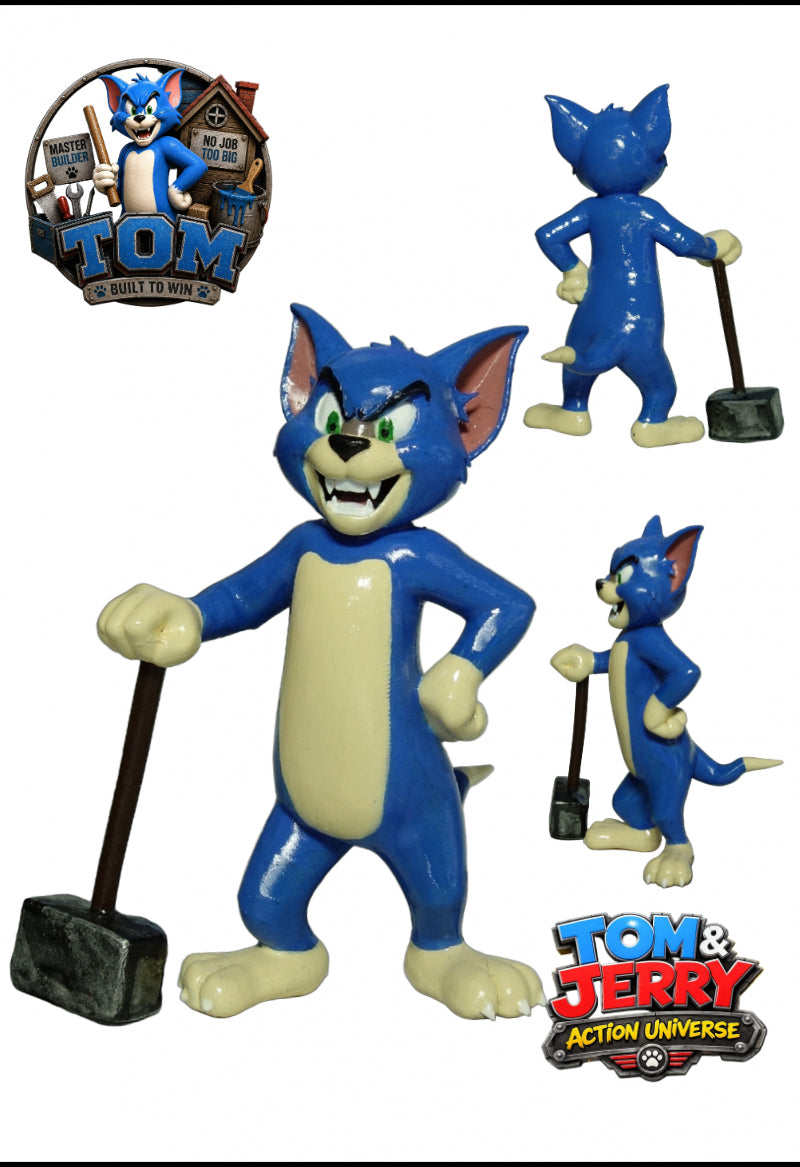 Tom &amp; Jerry: Action Universe Full Set (6 collectible resin figures)